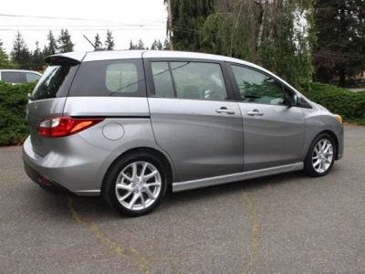 2012 Mazda Mazda5 — rear three-quarter view