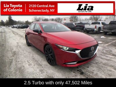2021 Mazda MAZDA3 Sedan 2.5 Turbo Premium Plus — side profile view