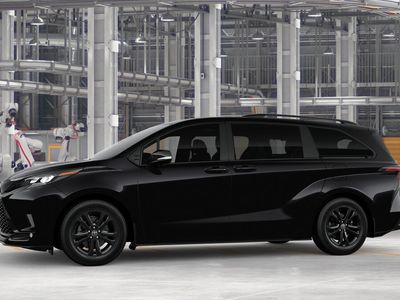 2026 Toyota Sienna — rear three-quarter view