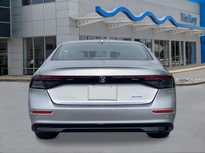 2026 Honda Accord Hybrid — rear three-quarter view