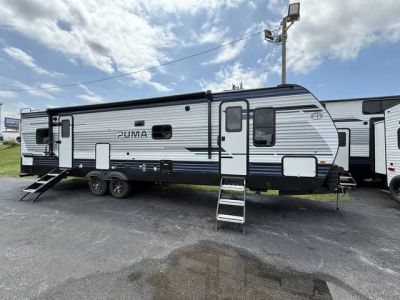 2027 Palomino PUMA 337BH — front three-quarter view