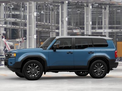 2026 Toyota Land Cruiser — rear three-quarter view