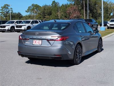 2025 Toyota Camry — rear three-quarter view