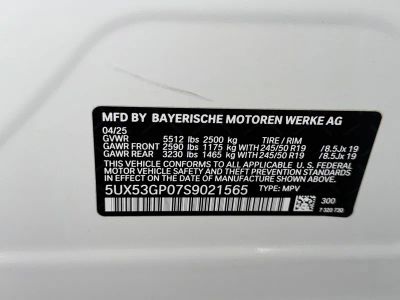 2025 BMW X3 — photo 39 view