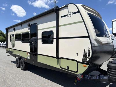 2027 Forest River RV No Boundaries — rear three-quarter view