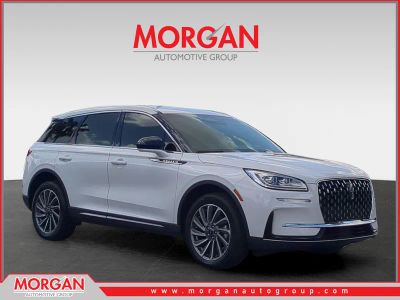 2023 Lincoln Corsair Reserve in White — front three-quarter view