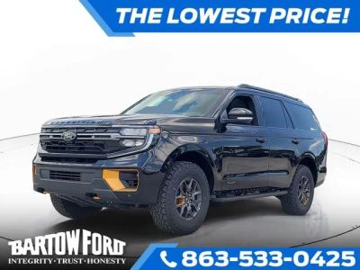 2026 Ford Expedition Tremor in Black — front three-quarter view