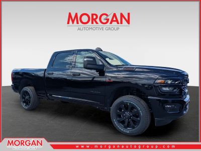 2026 Ram 2500 Big Horn in Black — front three-quarter view