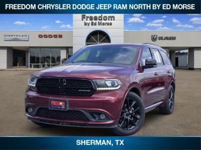 2018 Dodge Durango GT in Octane Red Pearlcoat — front three-quarter view