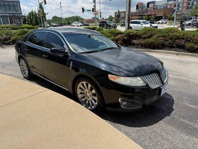 2012 Lincoln MKS — rear three-quarter view