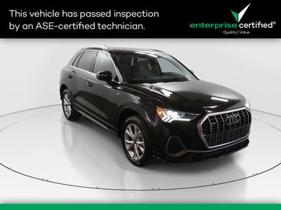 2024 Audi Q3 S line Premium 45 TFSI quattro — front three-quarter view