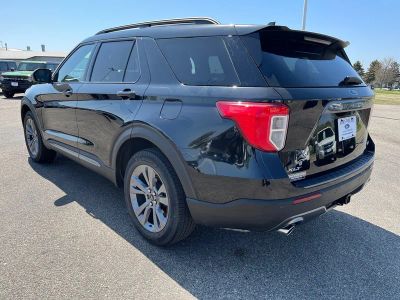 2023 Ford Explorer — rear three-quarter view