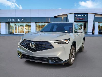 2026 Acura ADX w/A-Spec Package in Gray — front three-quarter view