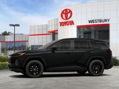 2026 Toyota RAV4 — rear three-quarter view