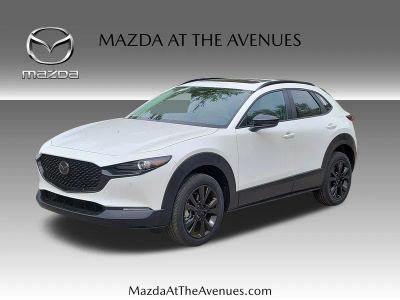 2026 Mazda CX-30 2.5 S Aire Edition in White — front three-quarter view