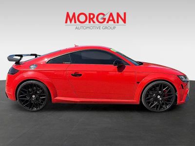 2018 Audi TT RS — side profile view