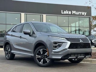 2026 Mitsubishi Eclipse Cross SEL in Gray Metallic — front three-quarter view