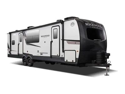 2027 Forest River RV Rockwood Ultra Lite — front three-quarter view