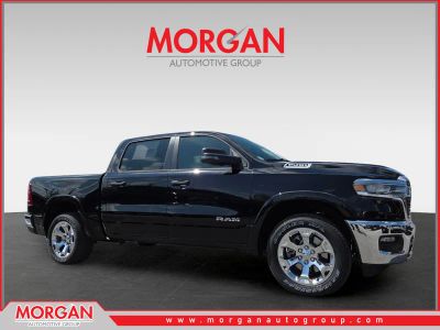 2026 Ram 1500 Big Horn/Lone Star in Black — front three-quarter view