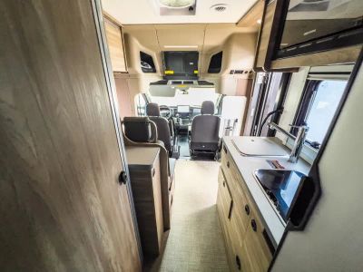2027 Winnebago EKKO — rear three-quarter view