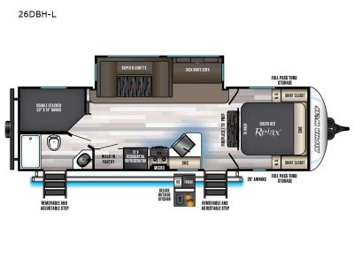 2021 Cherokee Alpha Wolf 26DBH-L - Photo 2