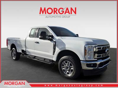 2025 Ford F-350SD XLT in White — front three-quarter view