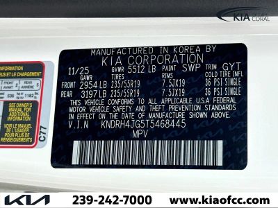 2026 Kia Sorento Hybrid — photo 42 view