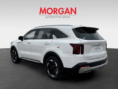 2026 Kia Sorento Hybrid — rear three-quarter view