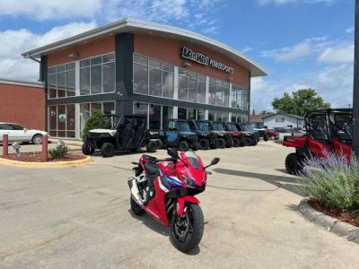 2025 Honda® CBR500R — front three-quarter view
