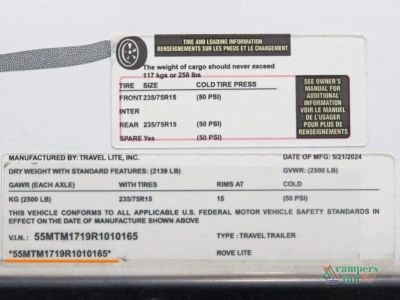 2024 Travel Lite Rove Lite - Photo 28