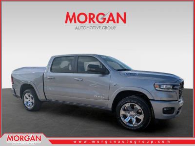 2026 Ram 1500 Big Horn/Lone Star in Silver — front three-quarter view