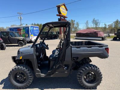 2026 Polaris Ranger XP 1000 Premium R26RRE99AH in Stealth Gray — front three-quarter view