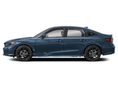 2026 Honda Civic Sedan Hybrid — rear three-quarter view