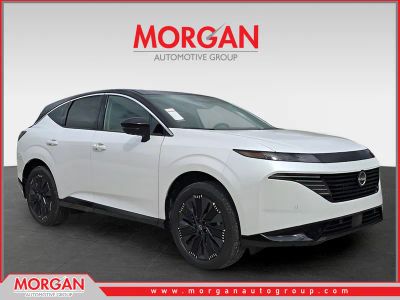 2026 Nissan Murano Platinum in White — front three-quarter view