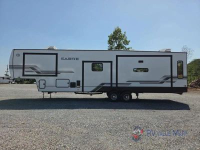 2027 Forest River RV Sabre — engine compartment view