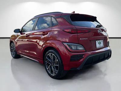 2022 Hyundai Kona — rear three-quarter view