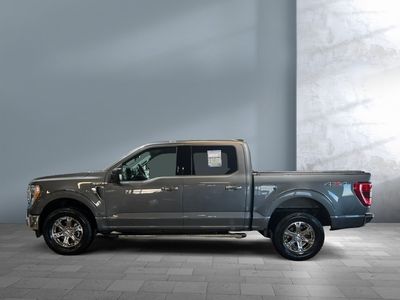 2021 Ford F-150 — engine compartment view