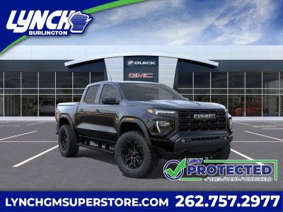 2026 GMC Canyon Elevation in Onyx Black — front three-quarter view