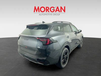 2026 Kia Sportage Hybrid — rear three-quarter view