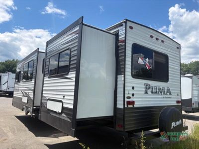 2016 Forest River RV Puma — rear three-quarter view