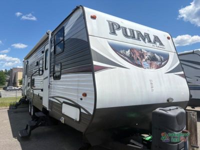 2016 Forest River RV Puma — front three-quarter view