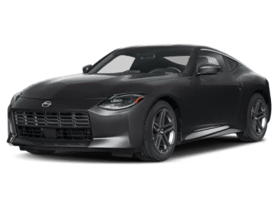 2026 Nissan Z Sport in Black — front three-quarter view
