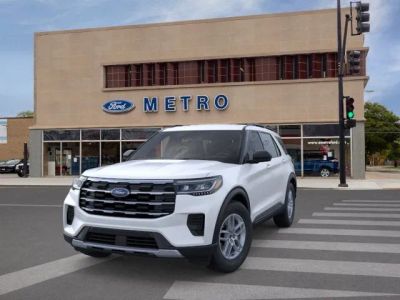 2026 Ford Explorer — rear three-quarter view