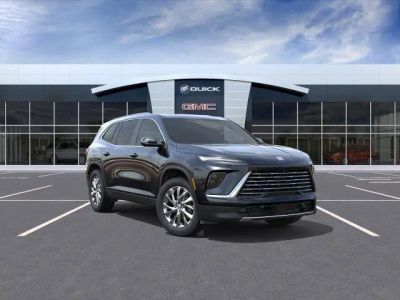 2026 Buick Enclave Preferred in Ebony Twilight Metallic — front three-quarter view