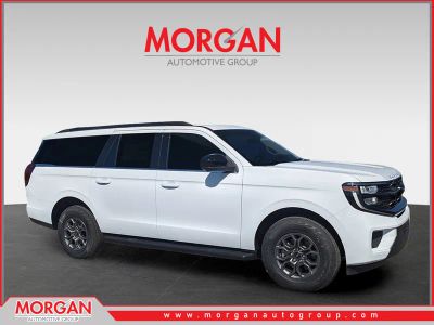 2025 Ford Expedition Max Active in White — front three-quarter view