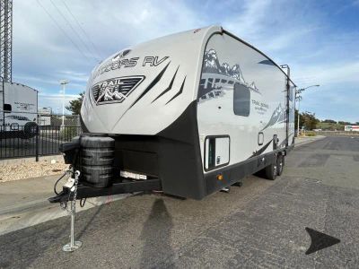 2025 Outdoors RV MTN TRX — rear three-quarter view