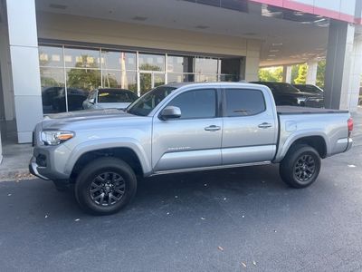 2021 Toyota Tacoma SR5 Double Cab — rear three-quarter view