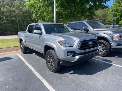 2021 Toyota Tacoma SR5 Double Cab — side profile view