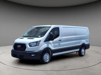 2024 Ford Transit-350 Base in Oxford White — front three-quarter view