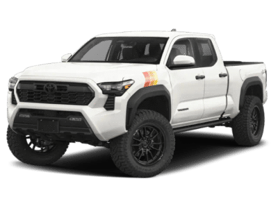 2026 Toyota Tacoma 4WD TRD Off Road Hybrid in Ice — front three-quarter view